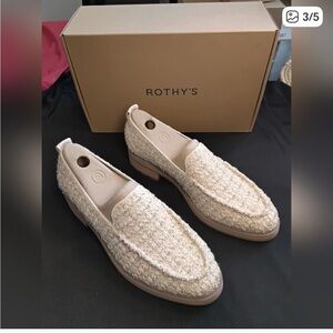 Rothy's Snowcap Boucle The Lug Loafer